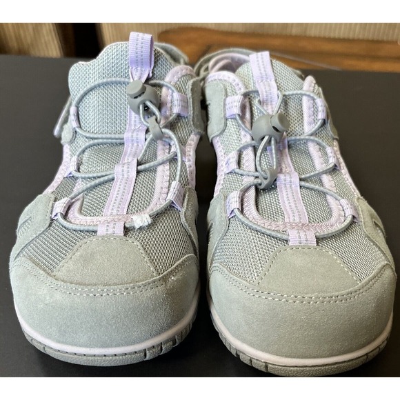Lands End Women's 11B Purple/grayWater Sandals Back Strap Hiking Summer Shoes - Picture 3 of 8